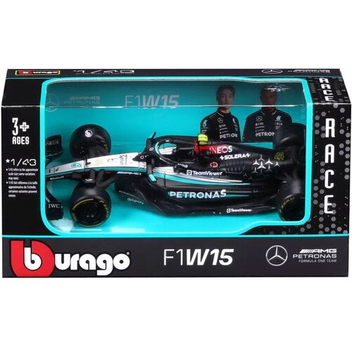 Bburago Bburago: Mercedes-AMG F1 W15 Performance F1 trkaći automobil metalni model automobila 1/43 (Lewis Hamilton #44) Cijene