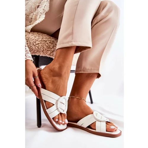 Kesi Women's Fashionable Slippers White Sansa