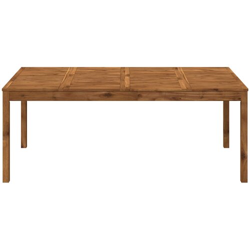  Stol za večeru u vrtu Prirodna 196 x 100,5 x 75 cm Slike