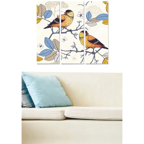 Wallity Set slika MDF66096611, 3 dijela Cene