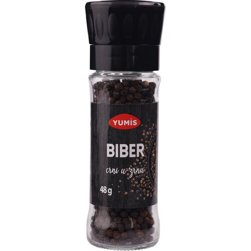 Yumis Biber crni u zrnu, 48g Cene