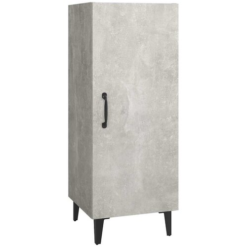  Komoda siva boja betona 34,5x34x90 cm od konstruiranog drva Slike