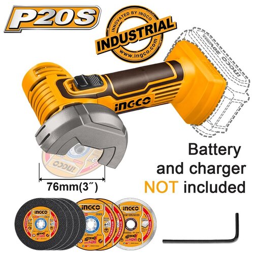 Ingco Aku mini brusilica 20V CAGLI76011 Cijene