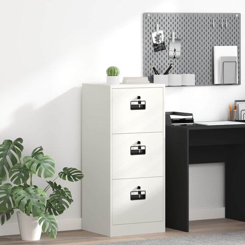 Kabinet za datoteke s ladicama Bijelo 45,5 x 42 x 106,5 cm Cijene