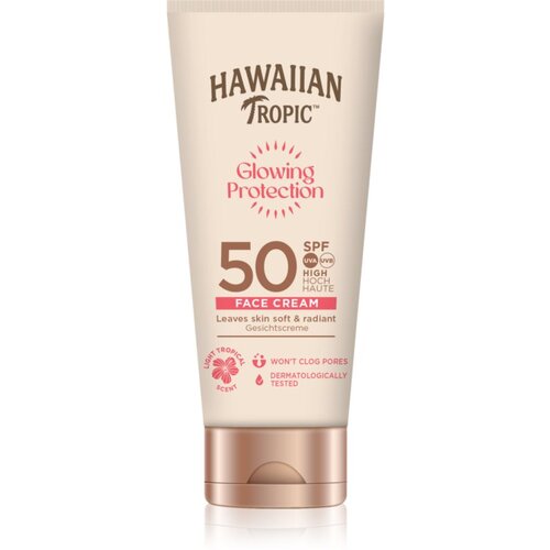 Hawaiian Tropic Glowing Protection Face Cream krema za sončenje za obraz SPF 50 50 ml Cene