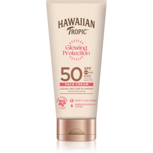 Hawaiian Tropic Glowing Protection Face Cream krema za sunčanje za lice SPF 50 50 ml Cijene