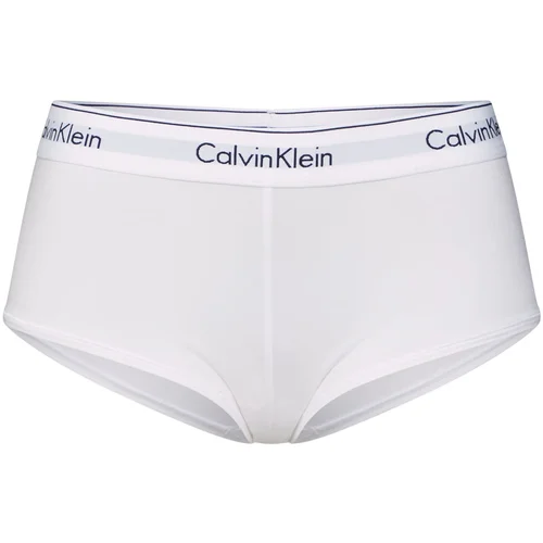 Calvin Klein Underwear Hipster gaćice 'BOYSHORT' bijela