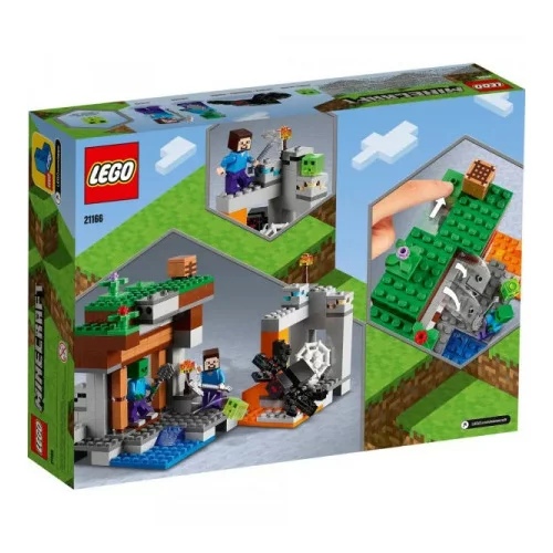 Lego kocke minecraft opuščeni rudnik 21166