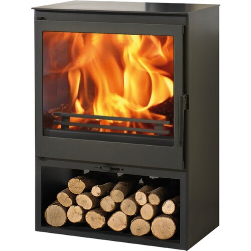 PANADERO kamin na drva emerald (7,1 kw, kapacitet grijanja prostorije: 220 m&amp;sup3;, antracit) Slike