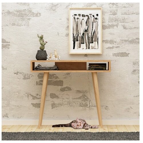 Hanah home Polica 100x83,6x30cm Hrast-Bijela Cene