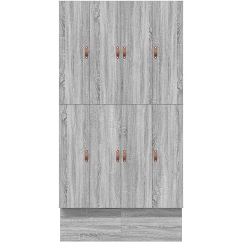  Krevet s ladicama Siva Sonoma 120 cm Konstruirano drvo Slike