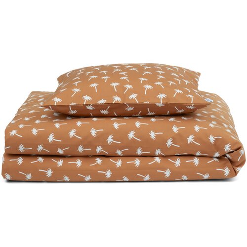 Liewood dječja posteljina ingeborg junior 100x140 palms almond Slike