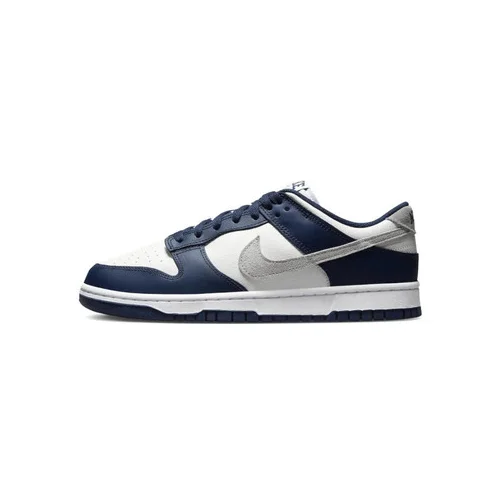 Nike Dunk Low Summit White Midnight Navy Plava