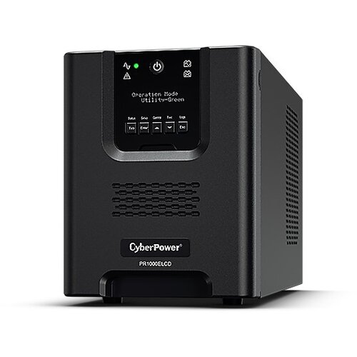 Cyberpower PR1000ELCD uninterruptible power supply (UPS) Line-Interactive 1 kVA 900 W 8 AC outlet(s) Slike
