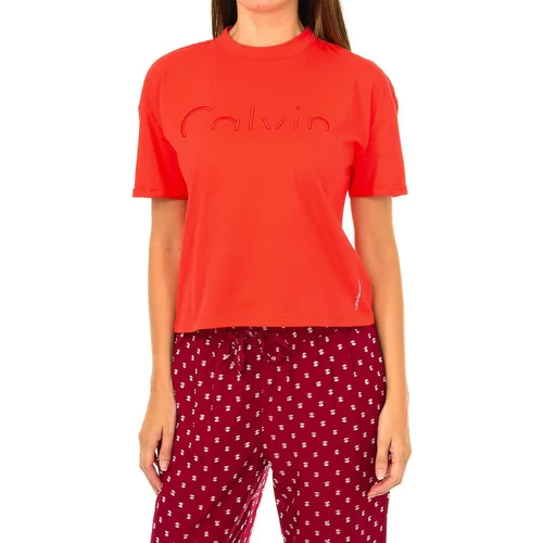 Calvin Klein Jeans Majice s kratkimi rokavi J20J206171-690 Rdeča