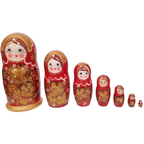  Originalna ruska matrjo&amp;scaron;ka 22 cm, set od 7 kom Slike
