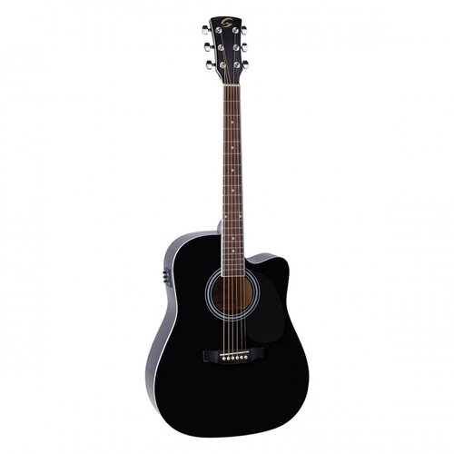 Soundsation Akustična gitara Yellowstone DNCE, Crna, Ozvučena Cene