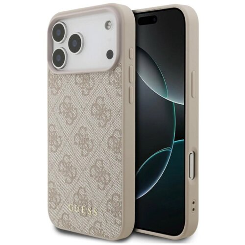  maska guess hardcase 4G big logo za iphone 17 pro max/ 18 pro max roze zlatna Cene