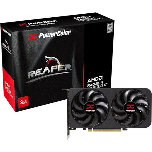  SVGA PCIE POWERCOLOR REAPER RX9060XT 8G-A AMD/8GB/GDDR6/128bit/Crna Cene