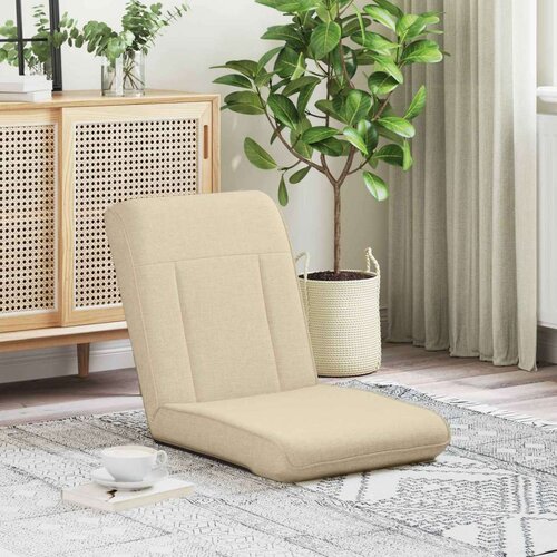  Podna stolica Krema 50 x 73 x 60 cm tkanina Cijene