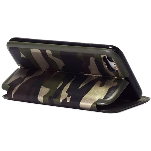  Maska za iPhone 6 Plus na preklop Army flip cover zelena Cene