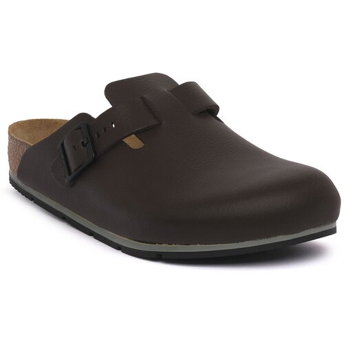 Birkenstock Cokli BOSTON PRO 2 JAVA CALZ S Kostanjeva Slike