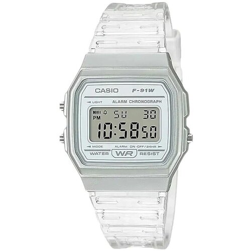Casio Digitalne ure F91WS7 Srebrna Cene