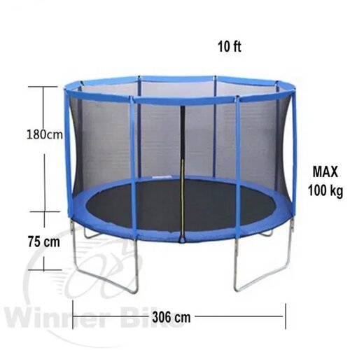 Winner Bike trampoline TRAMBOLINA 306 cm Slike