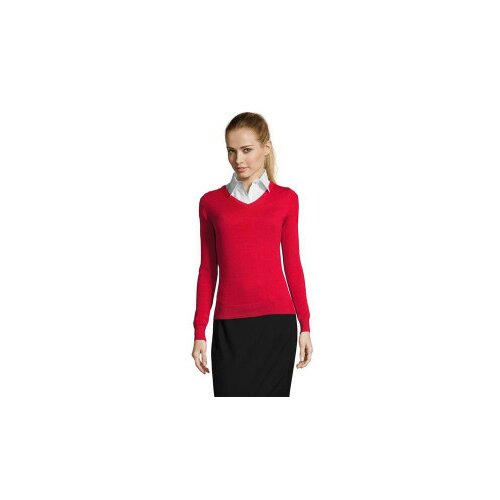 SOL'S Galaxy ženski džemper na V izrez crvena XL ( 390.010.20.XL ) Slike