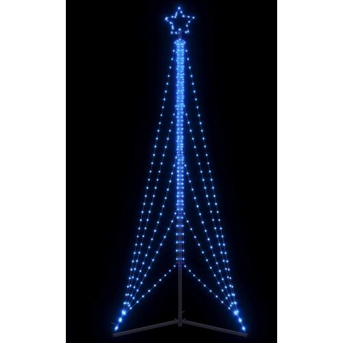 vidaXL LED božićno drvce 525 LED dioda plavo 302 cm Cene