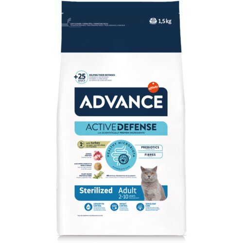 Advance cat adult sterilized turkey 1.5kg Cene
