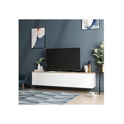 Hanah home Neon TV polica, bijela Slike