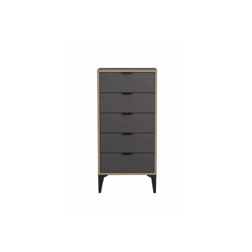 Hanah home Komoda s ladicama Arden, 50 x 105 x 40 cm, Antracit Slike