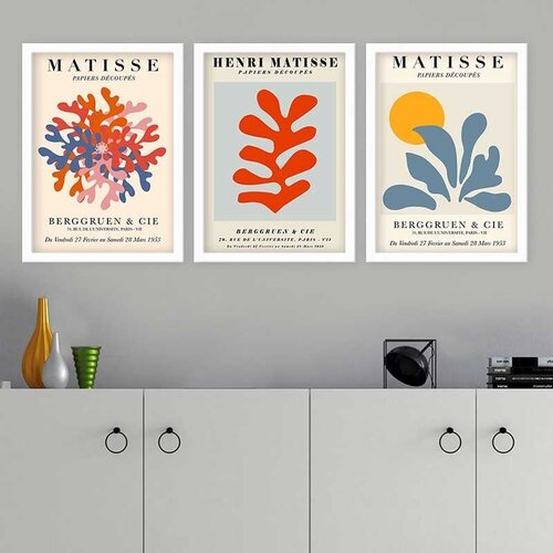 Wallity Set uramljenih slika 3BC_UN161162 , 3 Dela Cene