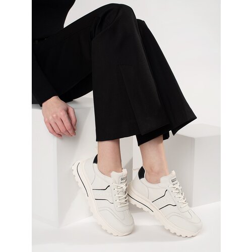 GOODIN Leather sports shoes with a thick sole Cijene