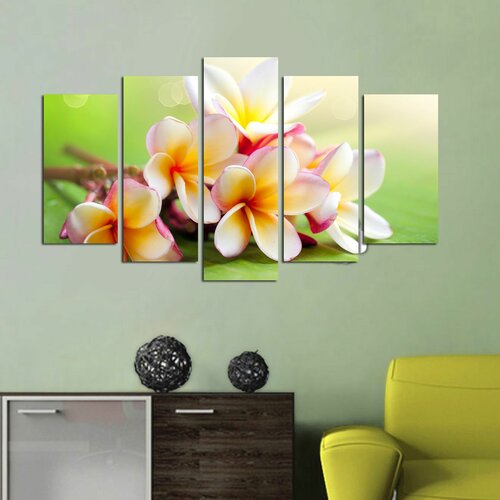 Wallity 5PMDF-33 multicolor decorative mdf painting (5 pieces) Slike