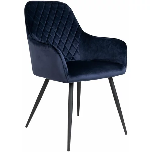 House Nordic Blagovaonske stolice od plavog baršuna u kompletu od 2 kom Harbo -