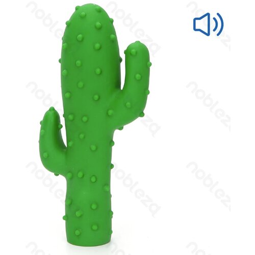 Nobleza igračka za pse Squeaky toy vinyl cactus 19cm Slike