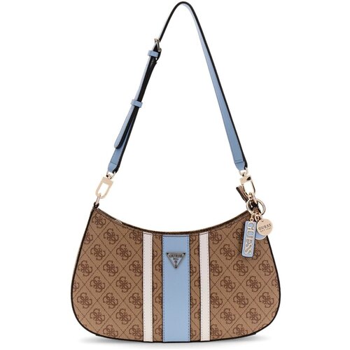 Guess Ročne torbice Noelle Ii Top Zip Shoulder Bag Kostanjeva Slike