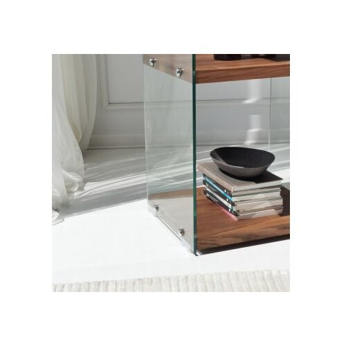 Hanah home polica za knjige aqua 3 natural Slike