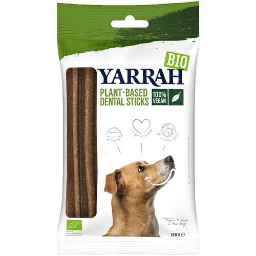 Yarrah Vegane Bio-Dental palčke za pse - Varčno pakiranje: 12 x 180 g Slike