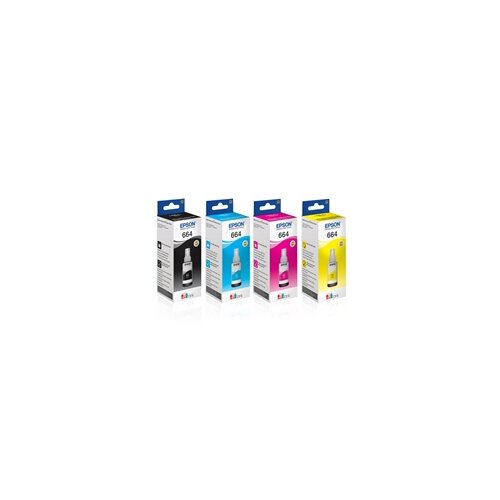 Epson Komplet tinta za T664 (BK/C/M/Y), original Cene