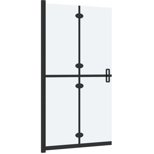 VidaXL Sklopiva pregrada za tu&amp;scaron;iranje matirano staklo ESG 70 x 190 cm Slike