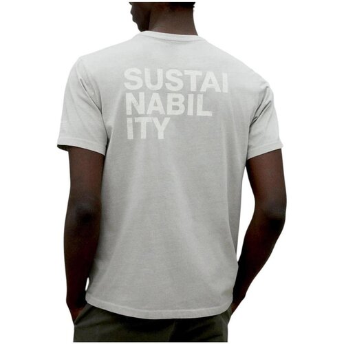 Ecoalf Majice s kratkimi rokavi - Siva Slike