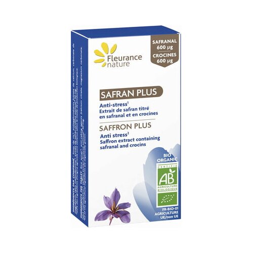 Fleurance Nature &Scaron;afran PLUS tablete bio - 15 tabl. Cijene