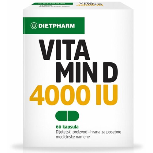 Dietpharm vitamin d 4000IU 60 kapsula Slike