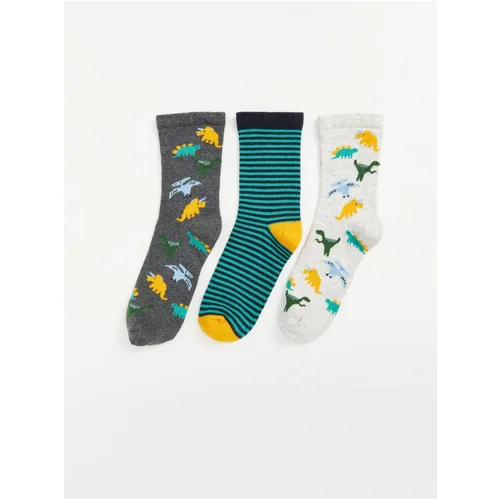 LC Waikiki 3-Pack Boy Patterned Socks