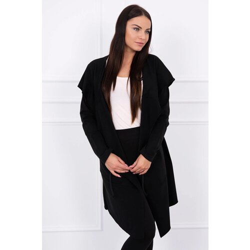 Kesi Cape with a loose hood black Cijene