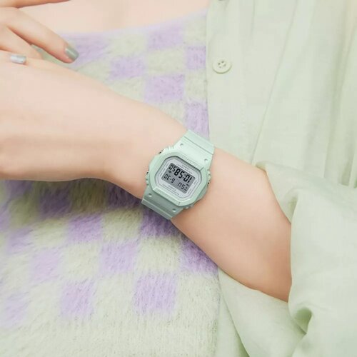 Casio Ženski baby g zeleni digitalni sportski ručni sat sa zelenim kaišem ( bgd-565sc-3er ) Slike
