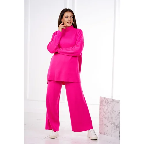 Kesi 2-piece sweater set pink neon